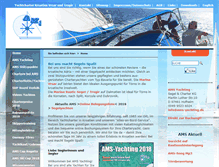 Tablet Screenshot of ams-yachting.de